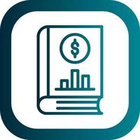 Accounting Book Vector Icon Design