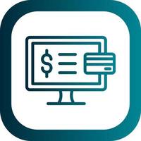 Online Payment Vector Icon Design