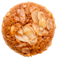 brown almond cake png