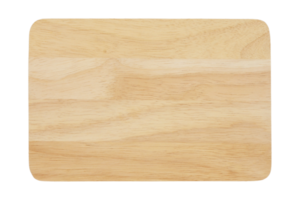 Beige wooden board isolated on a transparent background png