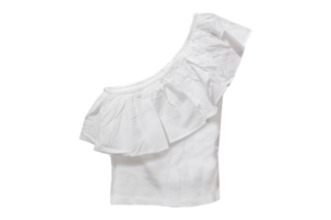 White blouse isolated on a transparent background png