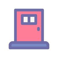 door icon for your website design, logo, app, UI. vector