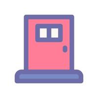 door icon for your website design, logo, app, UI. vector