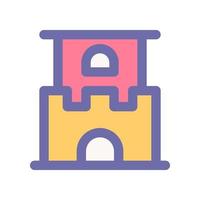 castle icon for your website design, logo, app, UI. vector