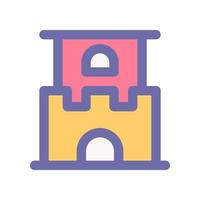 castle icon for your website design, logo, app, UI. vector