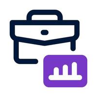 suitcase icon for your website, mobile, presentation, and logo design. vector