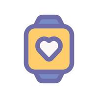 reloj inteligente icono para tu sitio web diseño, logo, aplicación, ui vector