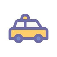 Taxi icono para tu sitio web diseño, logo, aplicación, ui vector