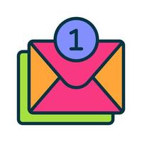 correo icono para tu sitio web, móvil, presentación, y logo diseño. vector