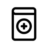 medical book icon for your website design, logo, app, UI. vector