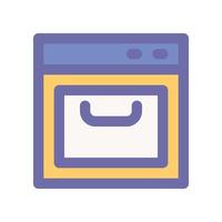 oven icon for your website design, logo, app, UI. vector