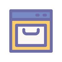 oven icon for your website design, logo, app, UI. vector