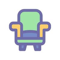 armchair icon for your website design, logo, app, UI. vector