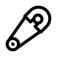 safety pin icon for your website, mobile, presentation, and logo design. vector