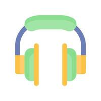 auriculares icono para tu sitio web diseño, logo, aplicación, ui vector