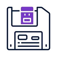 diskette icon for your website, mobile, presentation, and logo design. vector