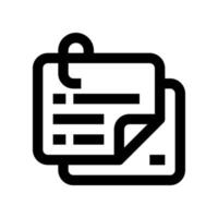 sticky note icon for your website, mobile, presentation, and logo design. vector