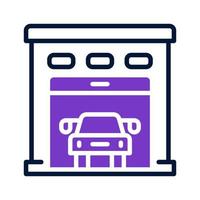 garage icon for your website, mobile, presentation, and logo design. vector