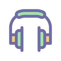 headset icon for your website design, logo, app, UI. vector