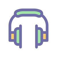 headset icon for your website design, logo, app, UI. vector