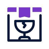 fragile icon for your website, mobile, presentation, and logo design. vector