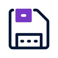 diskette icon for your website, mobile, presentation, and logo design. vector