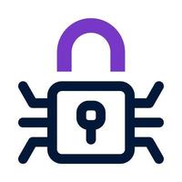 internet security icon for your website, mobile, presentation, and logo design. vector