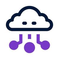 cloud computing icon for your website, mobile, presentation, and logo design. vector