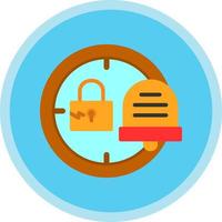 Timely Breach Notification Vector Icon Design