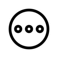 more icon for your website design, logo, app, UI. vector