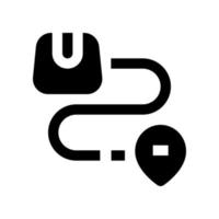 route icon for your website, mobile, presentation, and logo design. vector