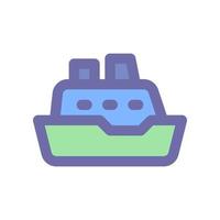 crucero Embarcacion icono para tu sitio web diseño, logo, aplicación, ui vector