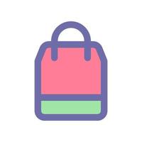 shopping bag icon for your website design, logo, app, UI. vector