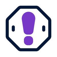 alert icon for your website, mobile, presentation, and logo design. vector