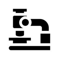 microscopio icono para tu sitio web, móvil, presentación, y logo diseño. vector