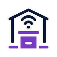 garage icon for your website, mobile, presentation, and logo design. vector
