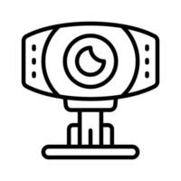 webcam icon for your website, mobile, presentation, and logo design. vector