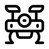 drone icon for your website, mobile, presentation, and logo design. vector