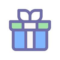 regalo caja icono para tu sitio web diseño, logo, aplicación, ui vector