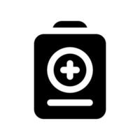 medical report icon for your website design, logo, app, UI. vector