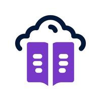 cloud storage icon for your website, mobile, presentation, and logo design. vector