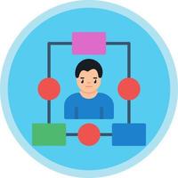 Workflow Vector Icon Design