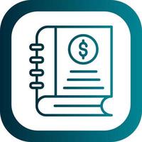 Book Keeping Vector Icon Design