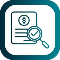 Audit Vector Icon Design