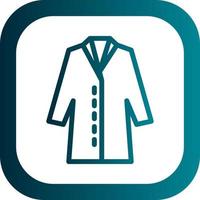 Lab Coat Vector Icon Design