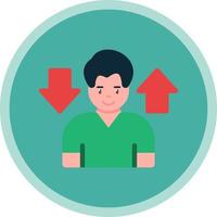 Customer Retention Vector Icon Design