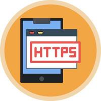 Https Vector Icon Design