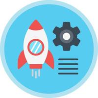 Launch Optimization Vector Icon Design