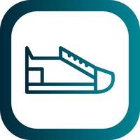 diseño de icono de vector de zapatillas