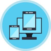 Responsive Web Design Vector Icon Design